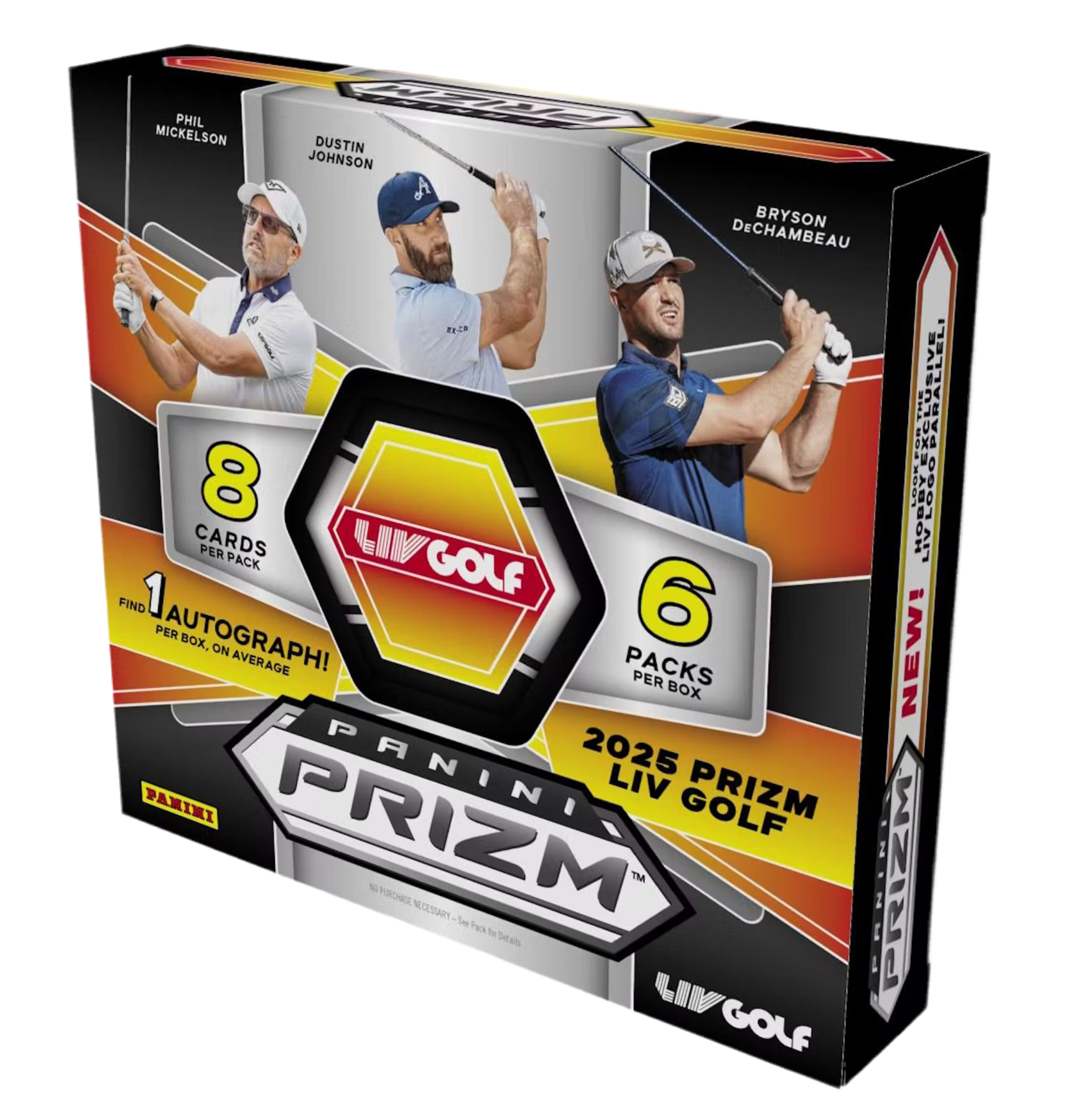 2025 Panini Prizm LIV Golf Hobby Personal Box 1 – Castro Collects