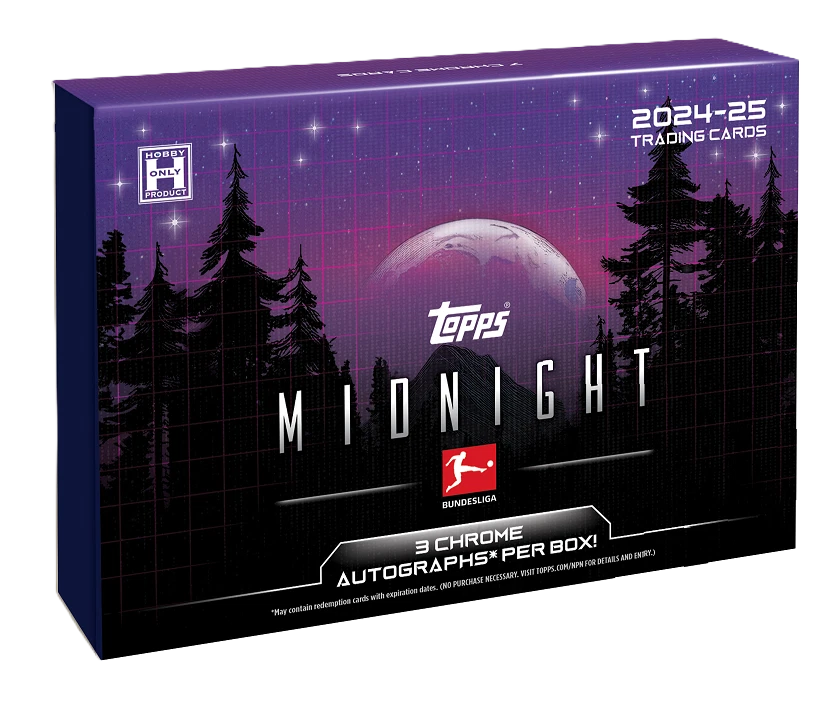 2024-25 Topps Midnight Bundesliga Soccer Personal Box 1