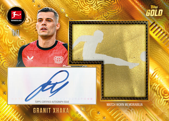 2025-26 Topps Gold Bundesliga Soccer Personal Box #1