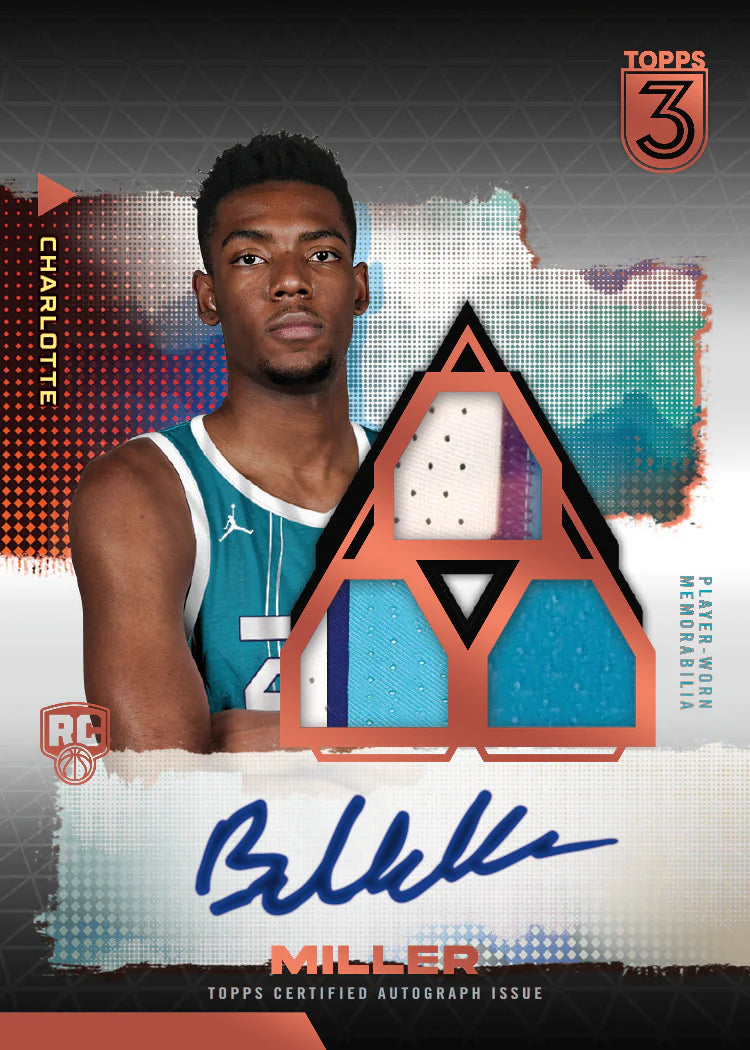 2023-24 Topps Three Basketball Personal Box 4