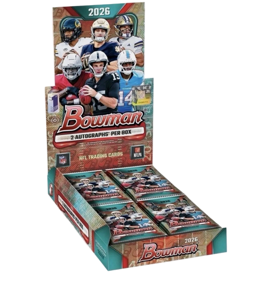 2026 Bowman Football First Day Issue 6 Box Break PYT 1