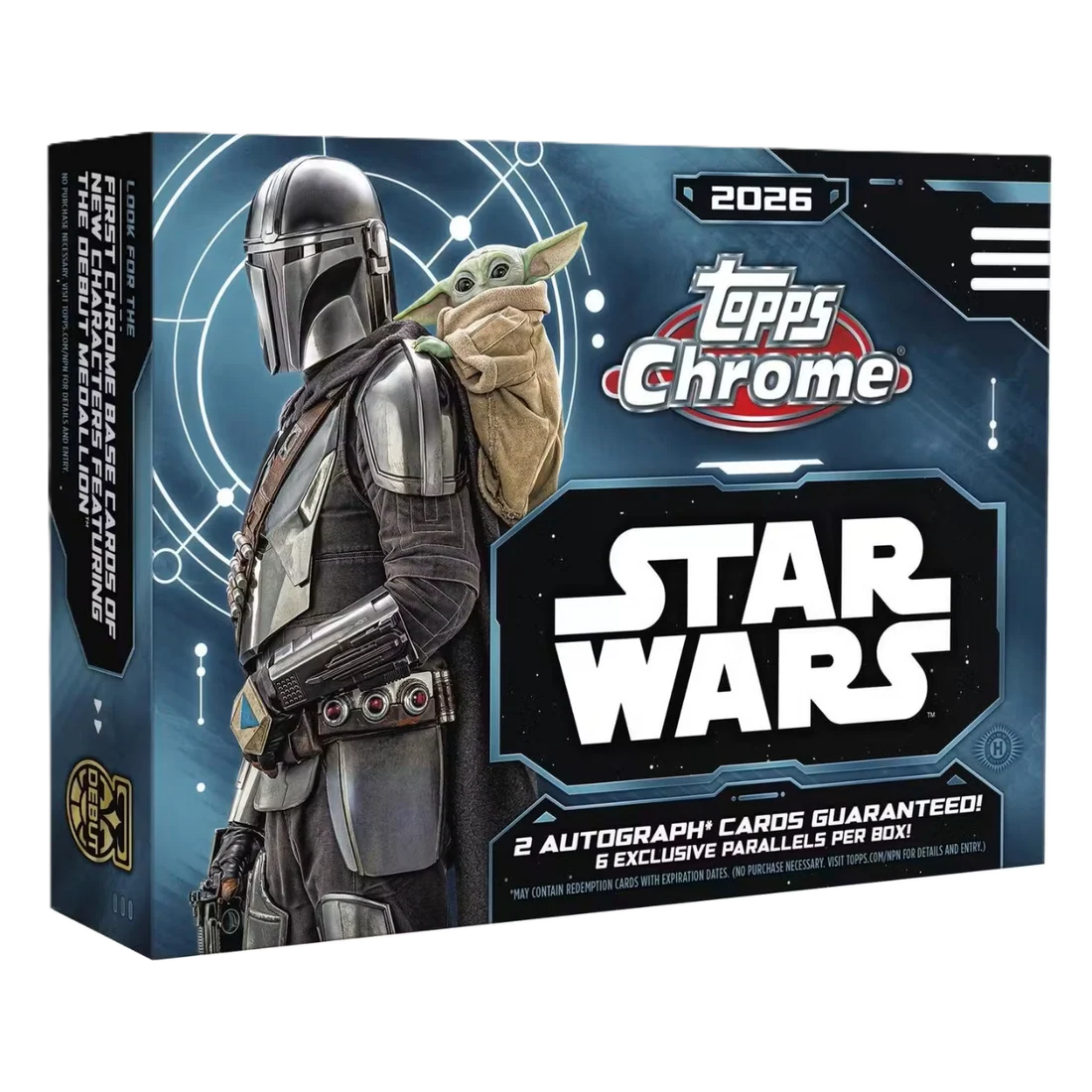 2026 Topps Chrome Star Wars Two Case Breaker's Delight Break PYC 1