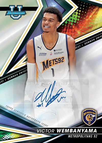 2022-23 Bowman’s Best University Basketball Personal Box #1