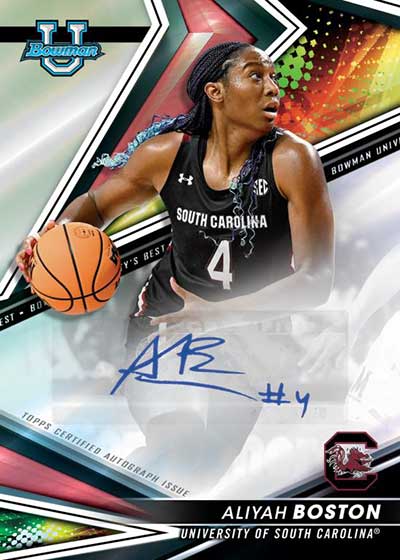2022-23 Bowman’s Best University Basketball Personal Box #1