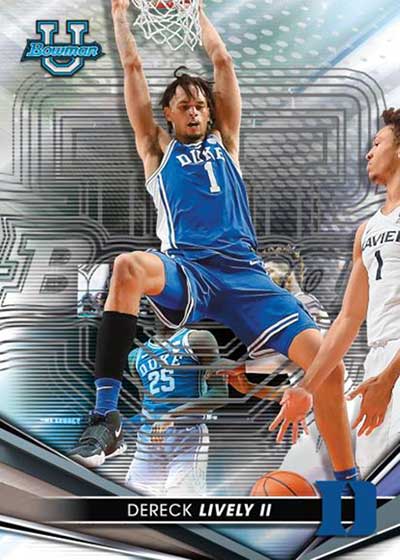 2022-23 Bowman’s Best University Basketball Personal Box #1