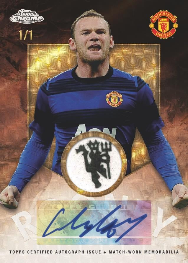 2024-25 Topps Chrome Deluxe Edition Manchester United