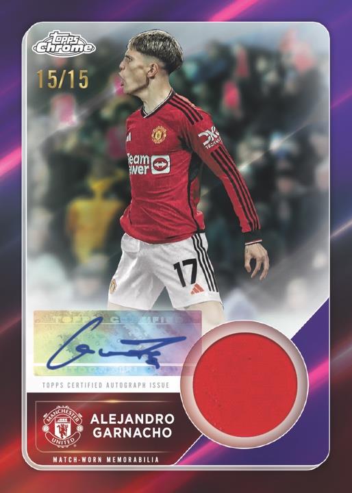 2024-25 Topps Chrome Deluxe Edition Manchester United Personal Box 4