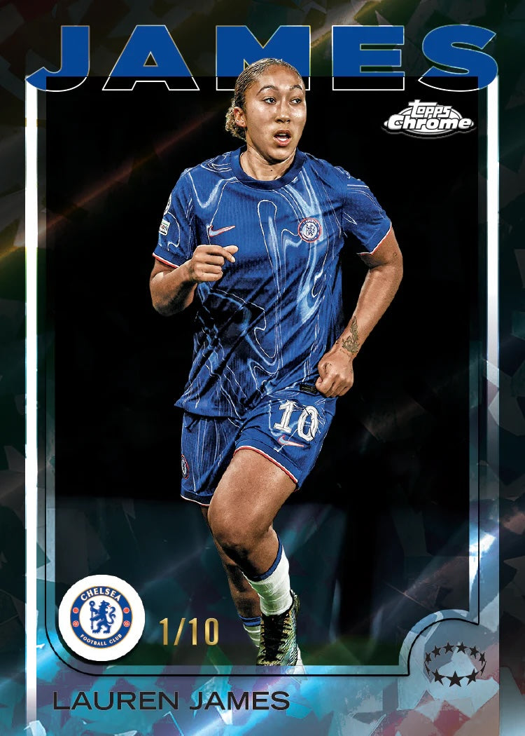 2024-25 Topps Chrome Sapphire UWCL Personal Boxes #1 – Castro Collects