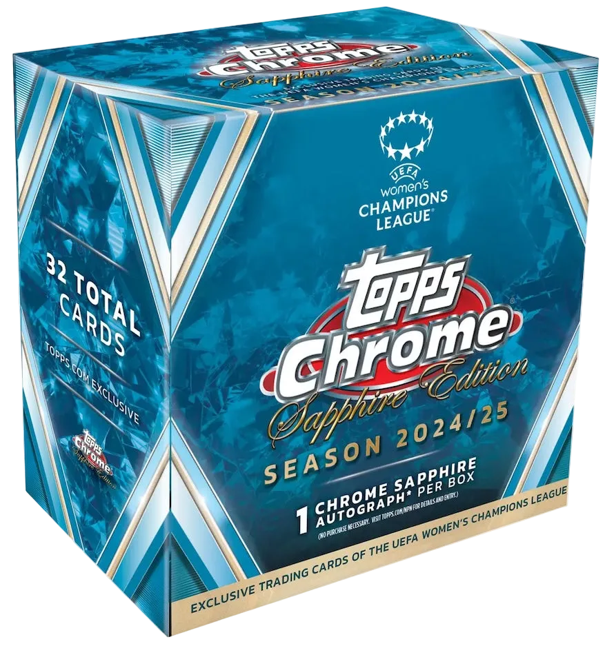2024-25 Topps Chrome Sapphire UWCL Personal Boxes #1