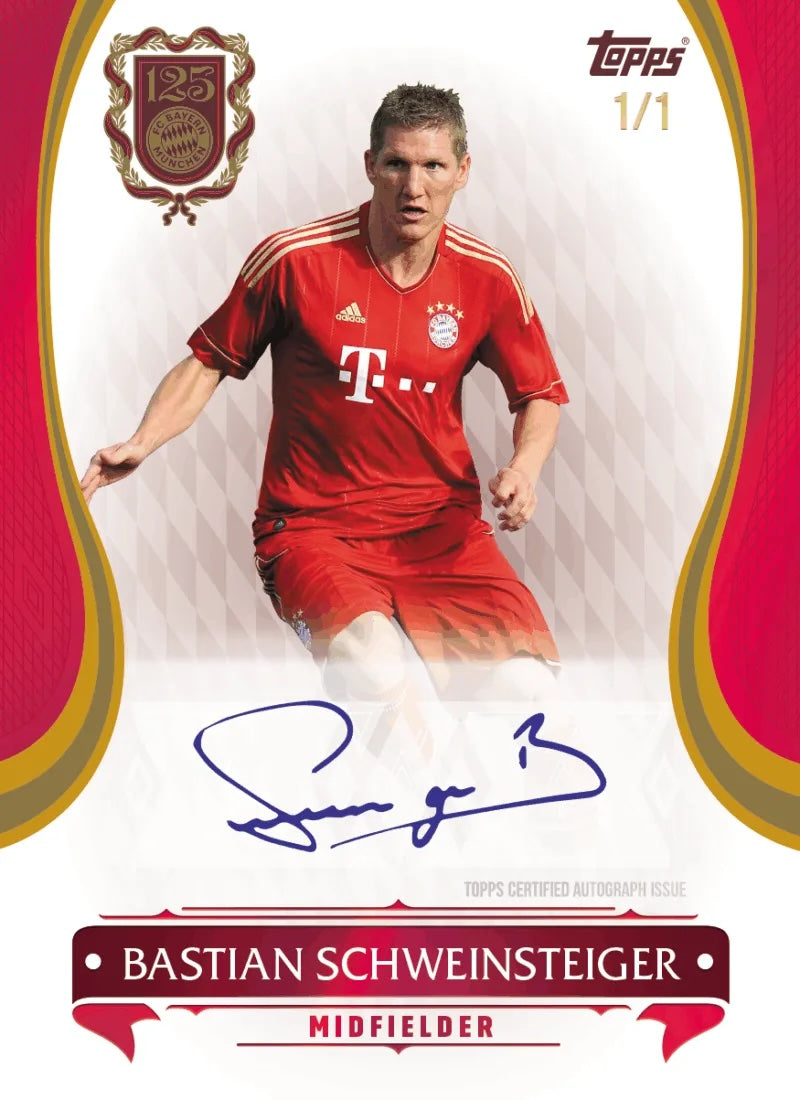 2024-25 Topps FC Bayern München 125 Years Anniversary Random Hit 2