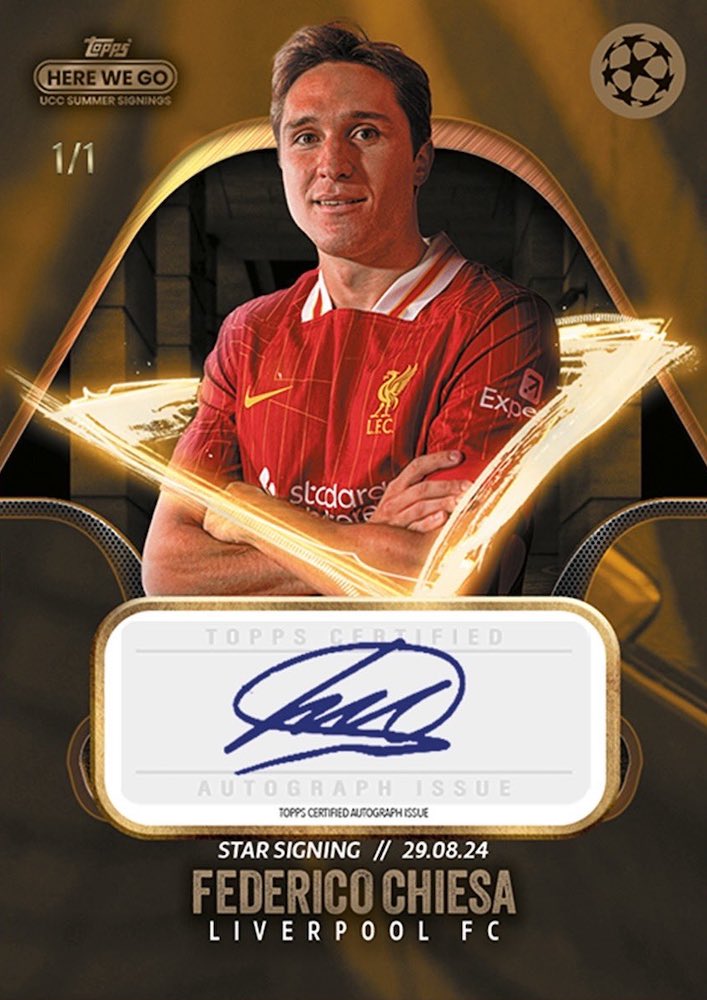 2024-25 Topps Here We Go UCC Summer Signings Personal Boxes 2