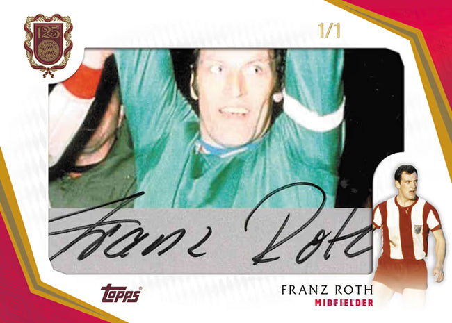 2024-25 Topps FC Bayern München 125 Years Anniversary Random Hit 2
