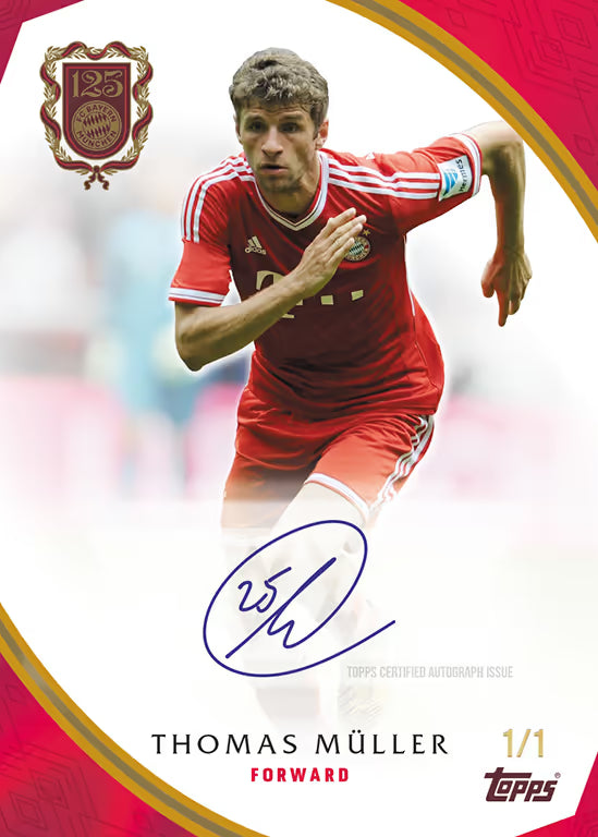 2024-25 Topps FC Bayern München 125 Years Anniversary Random Hit 2
