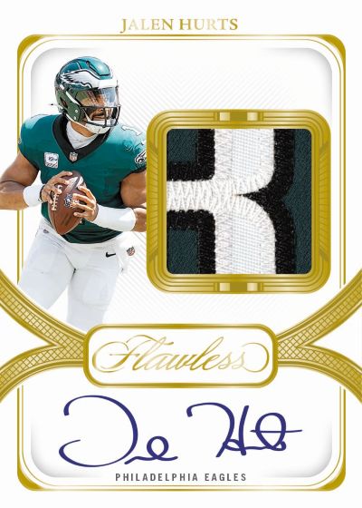2024 Panini Flawless Football 1 Box Top 10 Random Hit Race 1