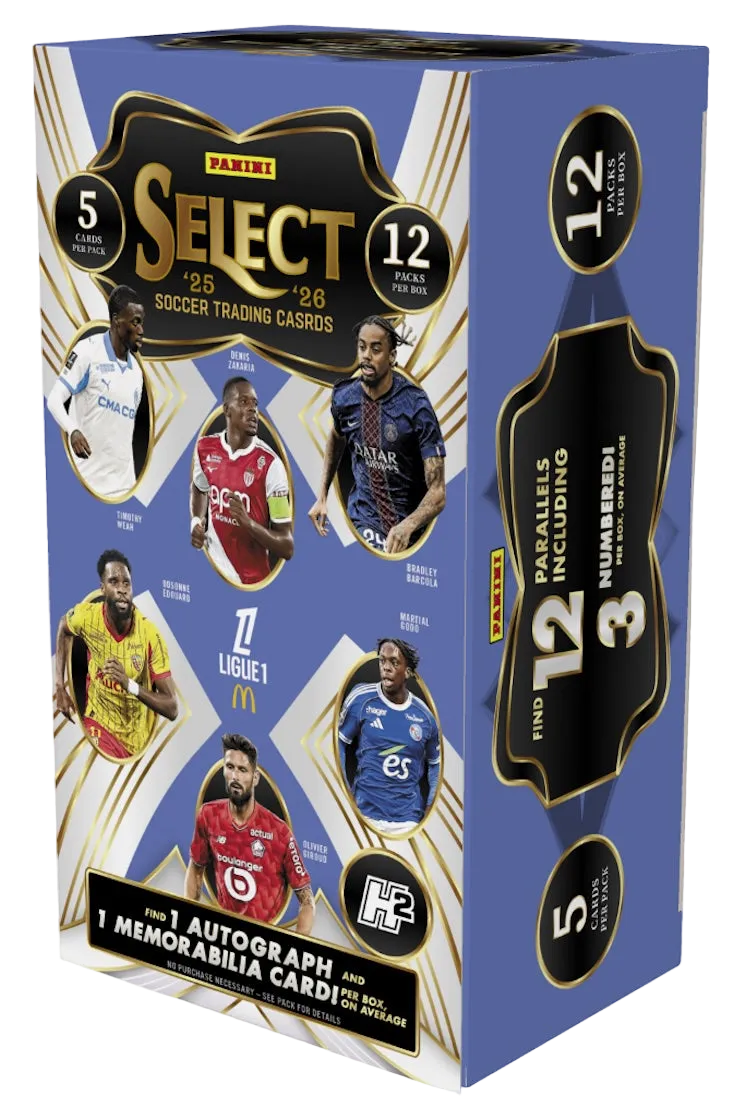 2025-26 Panini Select Ligue 1  12 Box Break PYT #1