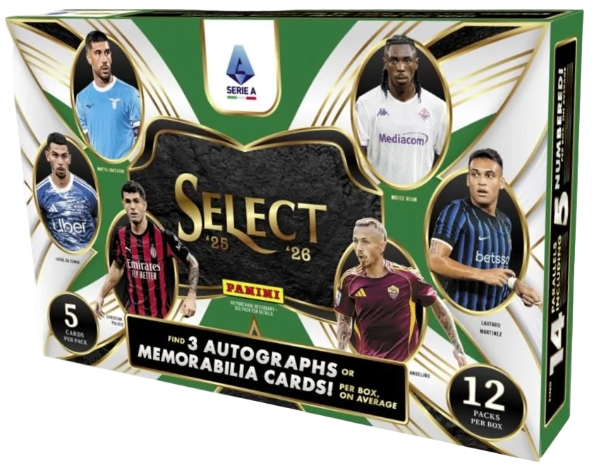 2025-26 Panini Select Serie A Soccer Personal Box #1
