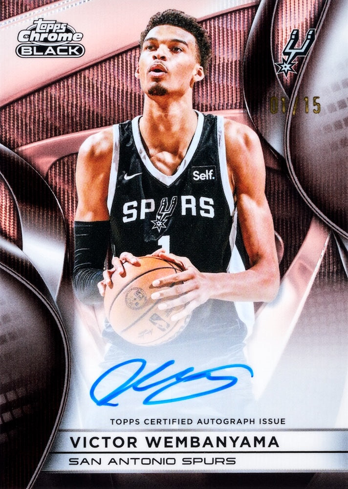 2025-26 Topps Chrome Black Basketball Hobby Case Break PYT 1