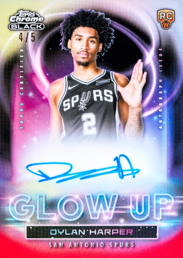 2025-26 Topps Chrome Black Basketball Hobby Case Break PYT 1