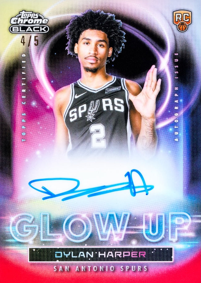 2025-26 Topps Chrome Black Basketball Hobby Case Break PYT 1