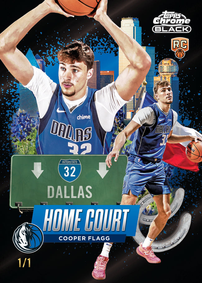 2025-26 Topps Chrome Black Basketball Hobby Case Break PYT 1