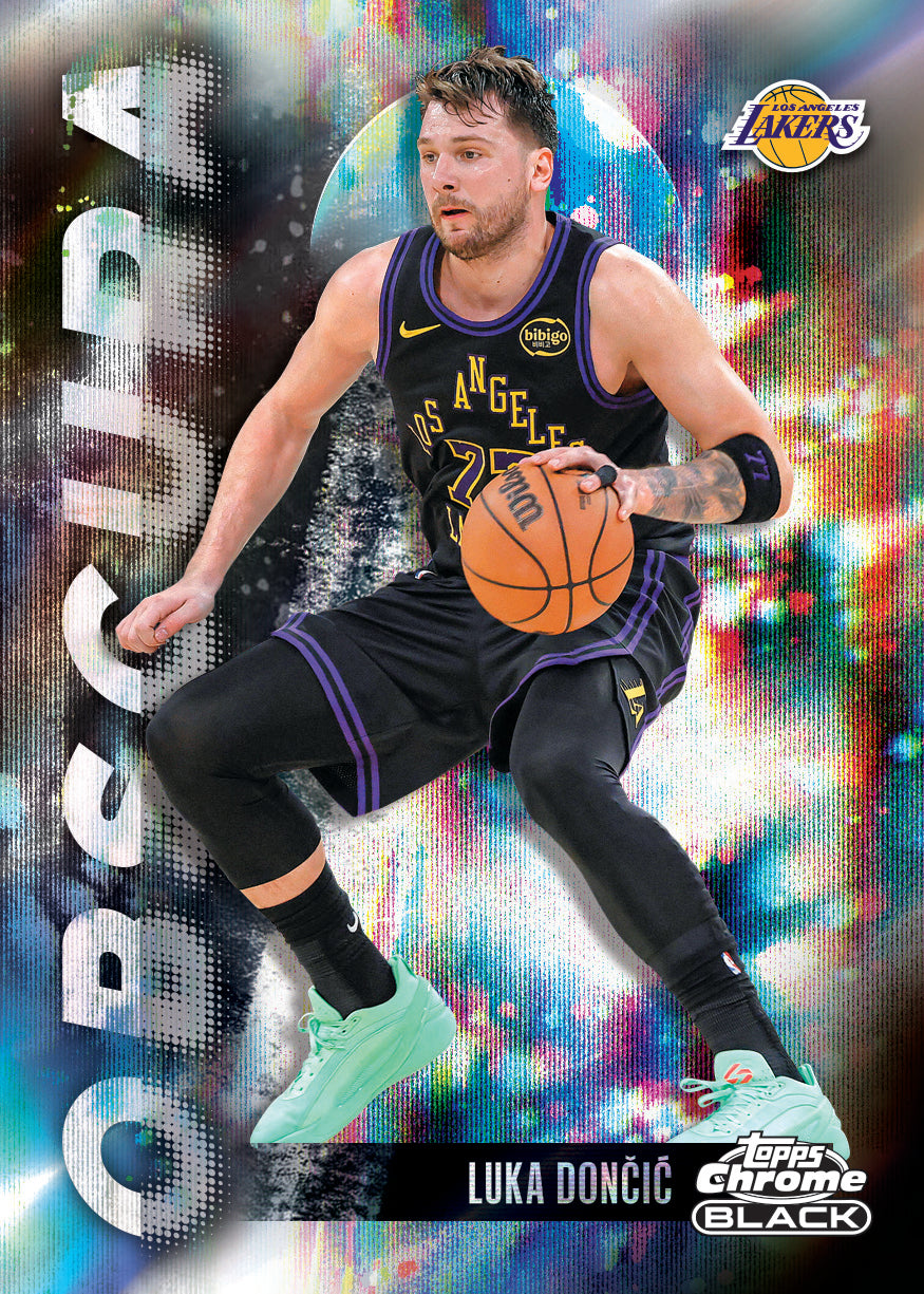 2025-26 Topps Chrome Black Basketball Hobby Case Break PYT 1