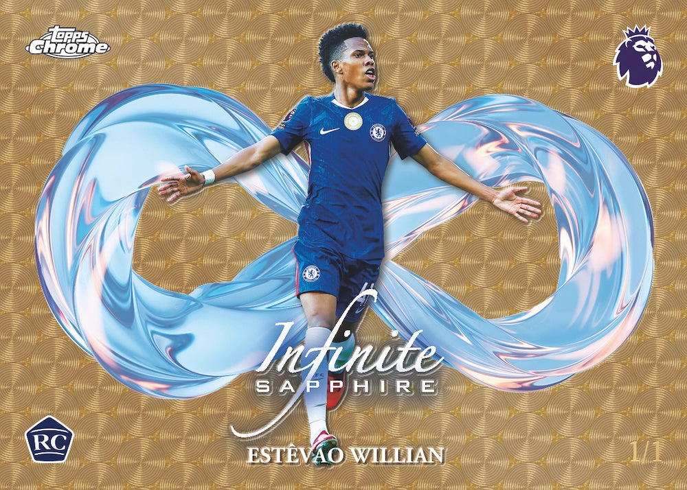 2025-26 Topps Chrome Sapphire Premier League Hobby 10 Box Break PYT 1