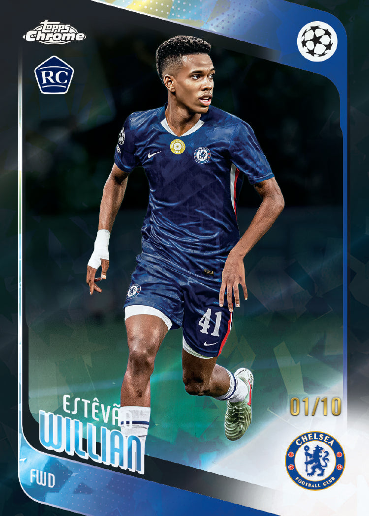 2025-26 Chrome UCC Sapphire Soccer Break PYT 1