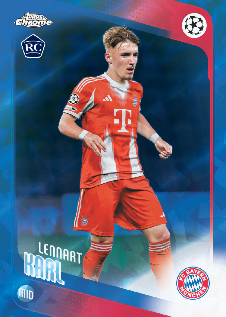 2025-26 Chrome UCC Sapphire Soccer Break PYT 1