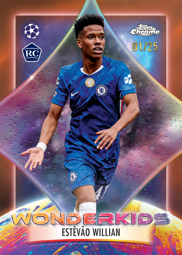 Topps Chrome ペドリ　ケースヒット 2025-26 Topps Chrome UCC Soccer Jumbo Case Break 1 PYT 3 – Castro