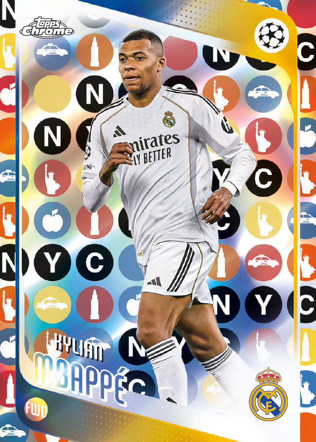 2025-26 Topps Chrome FFNYC UCC Soccer 7 Box Break PYT #2