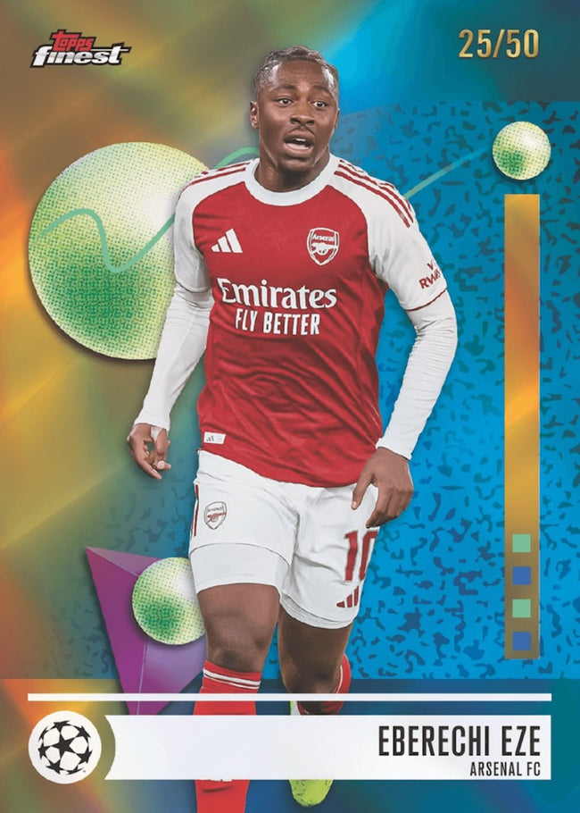 2025-26 Topps Finest UCC Soccer PYT 1