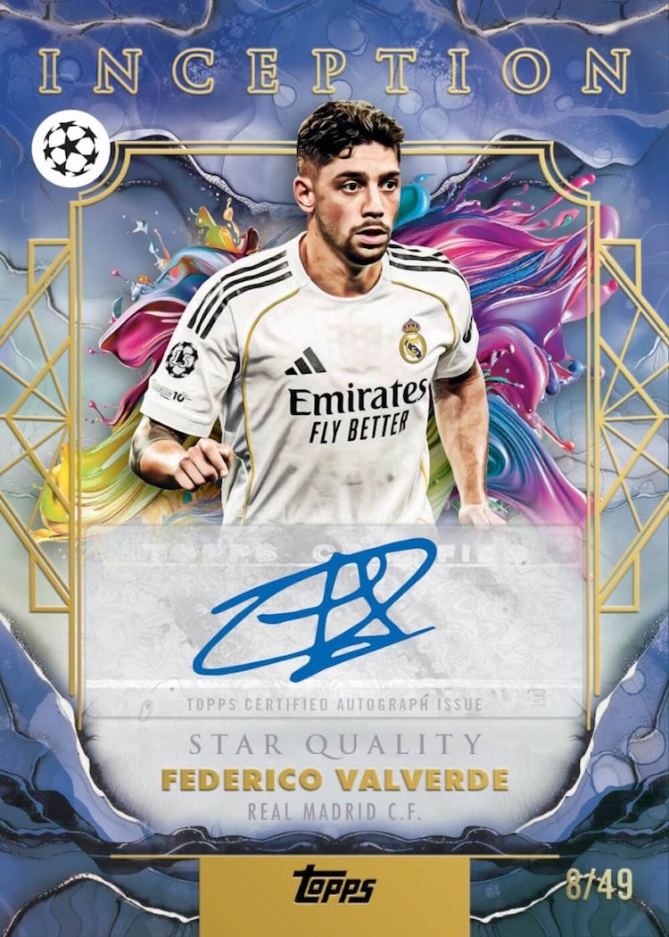 2025-26 Topps Inception UCC Soccer Case Break PYT #1