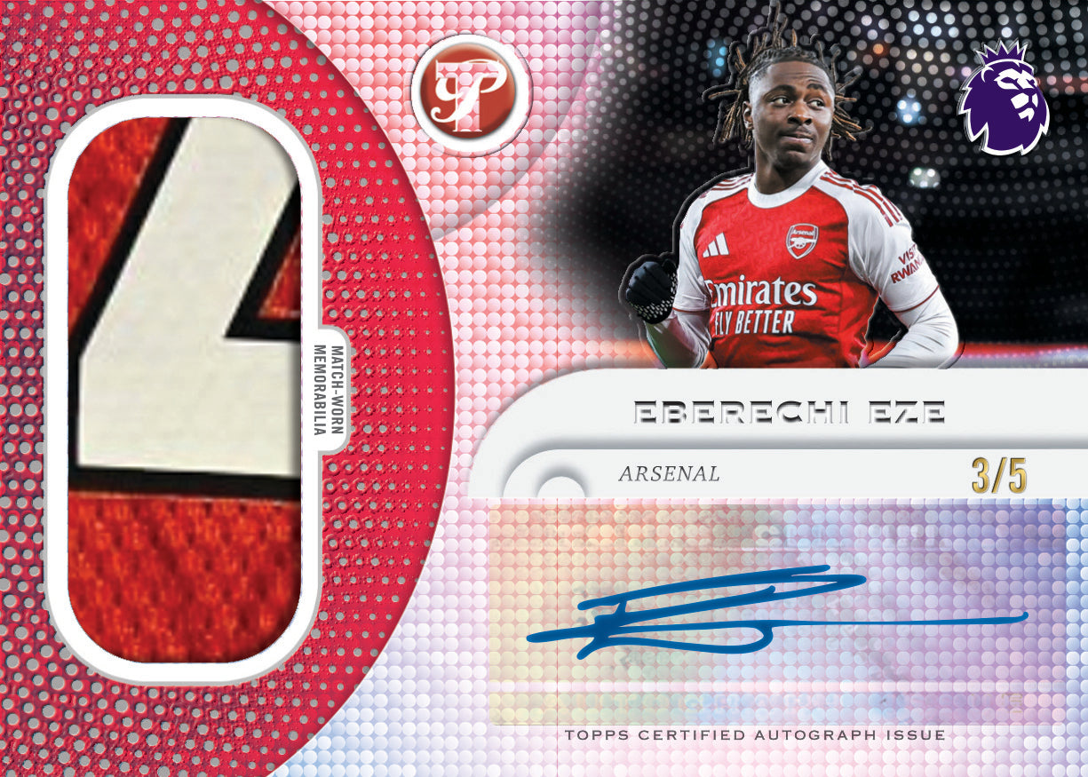 2025-26 Topps Pristine Premier League Soccer Case Break PYT 2
