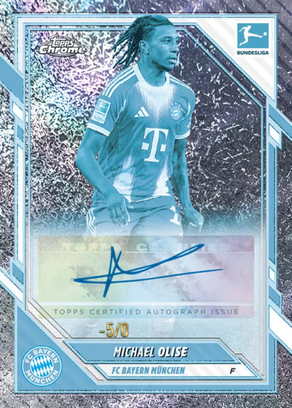 2025-26 Topps Chrome Bundesliga Soccer Hobby Case Break PYT 4
