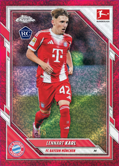 2025-26 Topps Chrome Bundesliga Soccer Hobby Case Break PYT 4