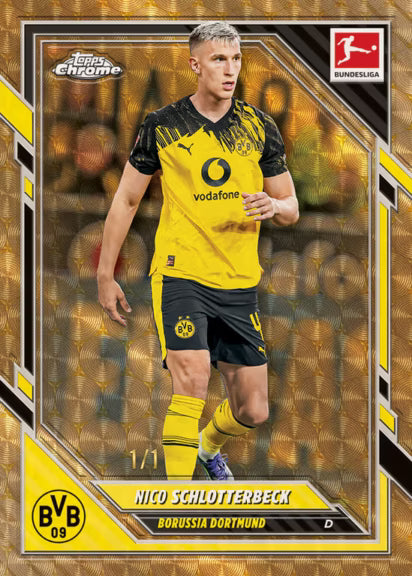 2025-26 Topps Chrome Bundesliga Soccer Hobby Case Break PYT 4