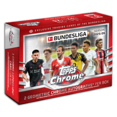 2025-26 Topps Chrome Bundesliga Soccer Breaker's Delight Case Break PYT 1