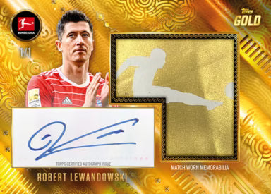 2025-26 Topps Gold Bundesliga Soccer Personal Box #1