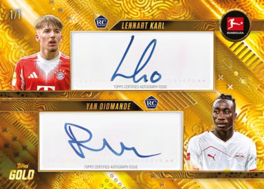 2025-26 Topps Gold Bundesliga Soccer Personal Box #1