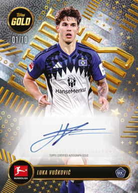 2025-26 Topps Gold Bundesliga Soccer Personal Box #1