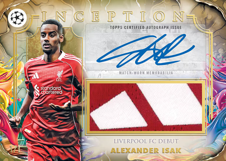 2025-26 Topps Inception UCC Soccer Case Break PYT #1