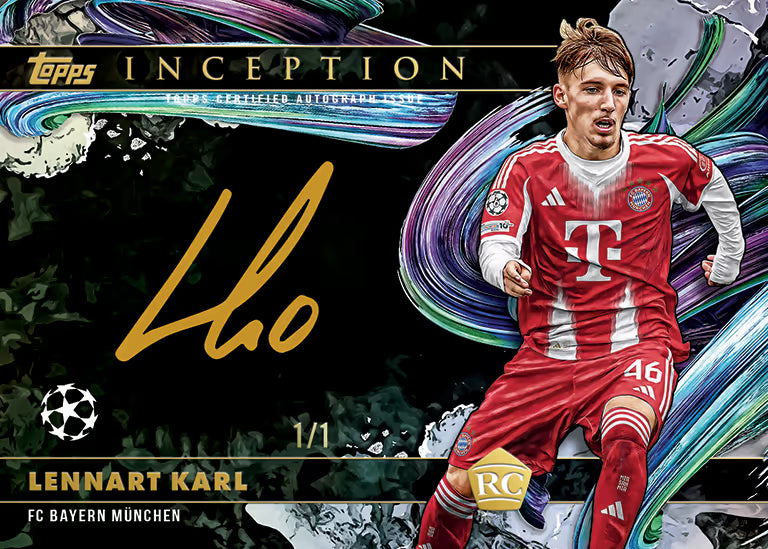 2025-26 Topps Inception UCC Soccer Case Break PYT #1
