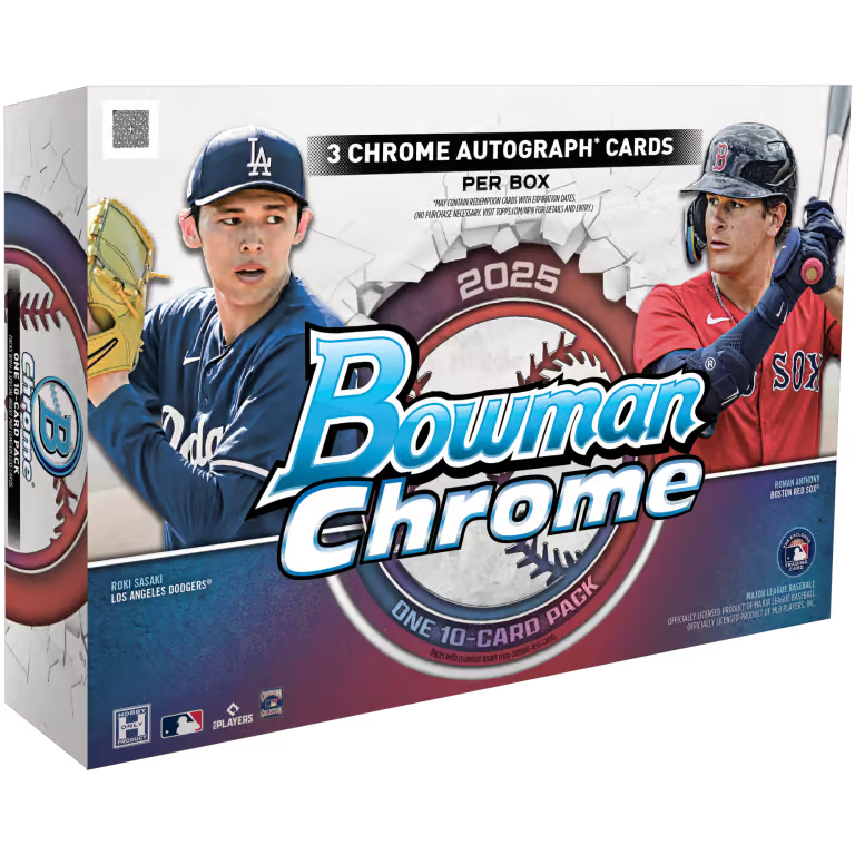 2025 Bowman Chrome Baseball Breakers Delight Personal Box 2