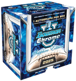 2025 Bowman University Chrome Football Sapphire Personal Box #1