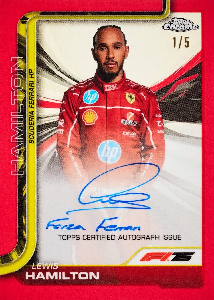 2025 Topps Chrome Formula 1 12 Box Case PYD 6