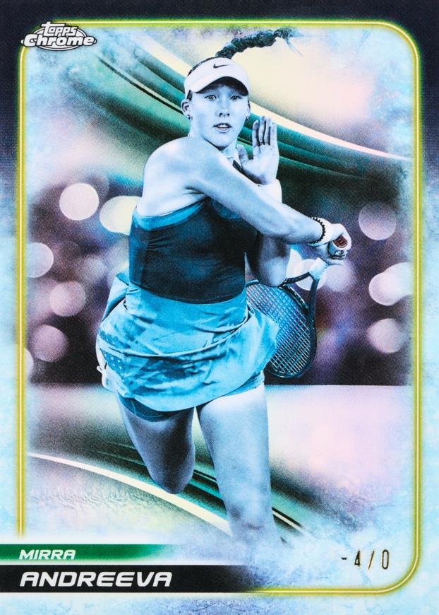 2025 Topps Chrome Tennis Breaker's Delight Personal Box 1