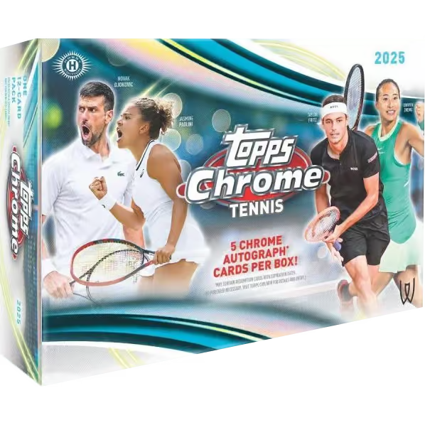2025 Topps Chrome Tennis Breaker's Delight Personal Box 1