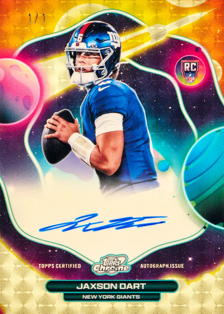 2025 Topps Cosmic Chrome Football 8 Box Case Break PYT 2