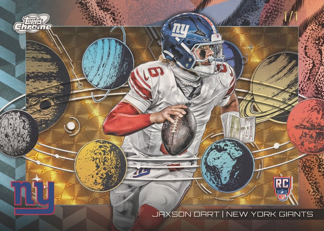 2025 Topps Cosmic Chrome Football 8 Box Case Break PYT 2