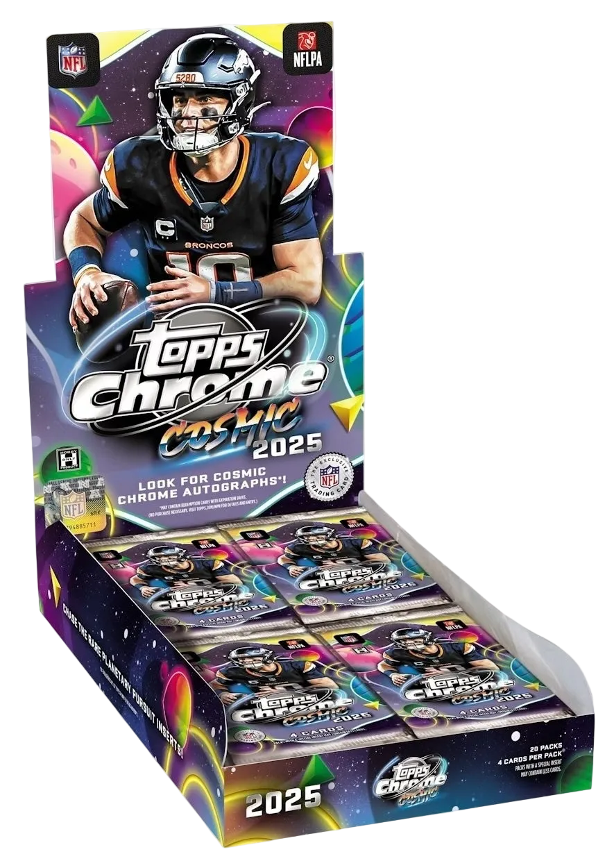 2025 Topps Cosmic Chrome Football 8 Box Case Break PYT 2